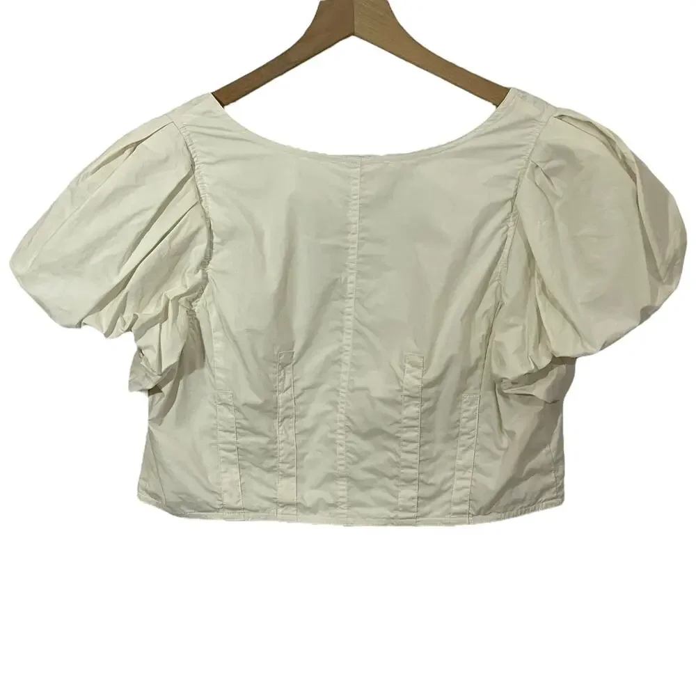 Ulla Johnson Kalena Top - Bone - 10